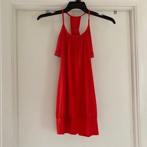 LULULEMON TOP RED SIZE 6 No Limits Tank